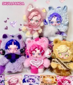 pop mart skullpanda my little pony series plush doll pendant toys gift