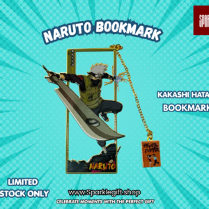 kakashi hatake naruto premium anime metal bookmark