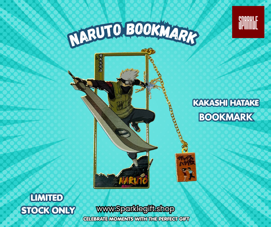 Kakashi Hatake Naruto Premium Anime Metal Bookmark kakashi hatake naruto premium anime metal bookmark